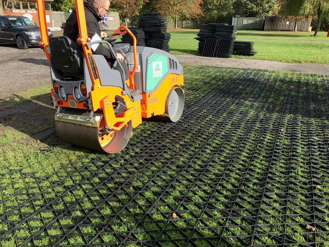 Recycled Polypropylene Grass Grids For Commercial & Industrial Surface Reinforcement