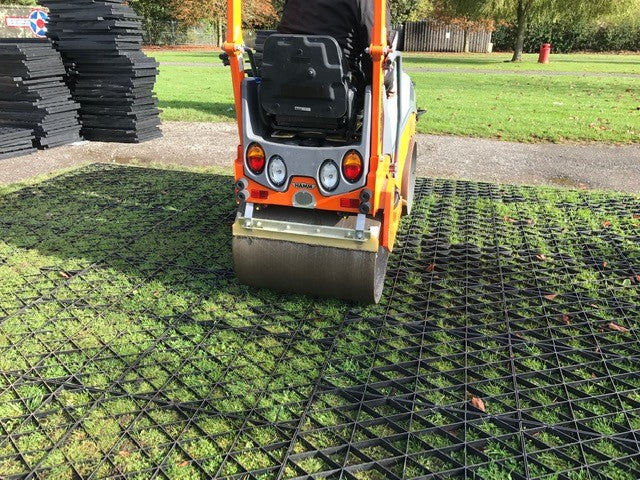 Recycled Polypropylene Grass Grids For Commercial & Industrial Surface Reinforcement