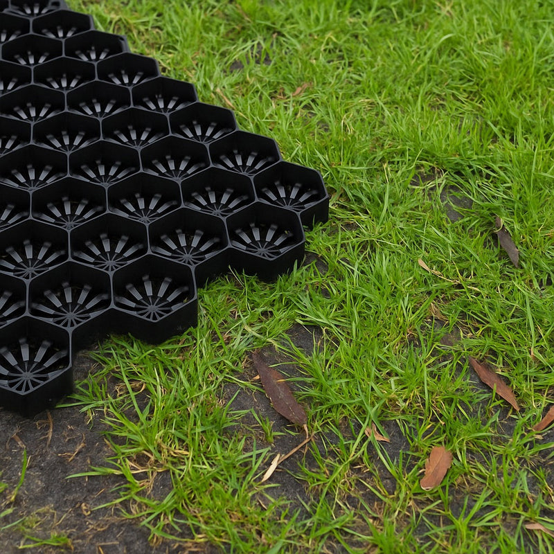 Black Grass Grid 3XL – Premium Driveway &amp; Garden Parking Solution Prevents Ruts, Click-Lock System, Long-Lasting (Per m²)