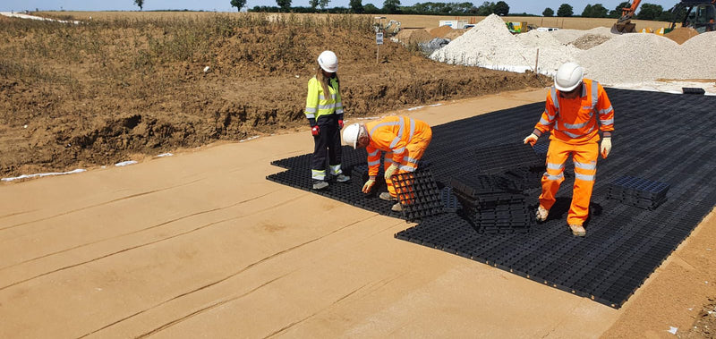 UV Stable Gravel Driveway Grids 40mm For Driveway And Walkways