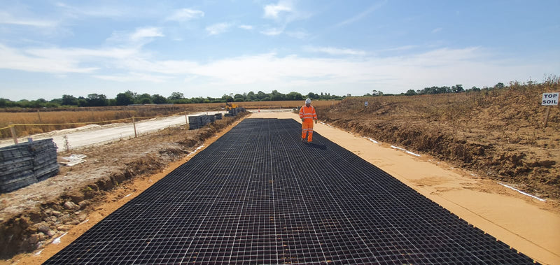 UV Stable Gravel Driveway Grids 40mm For Driveway And Walkways