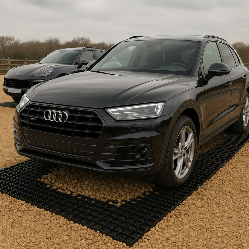 Heavy Duty 50mm Driveway Grid Eco Ground Stabilisation for Car Parks, Paths, Farm Tracks & Equestrian Surfaces