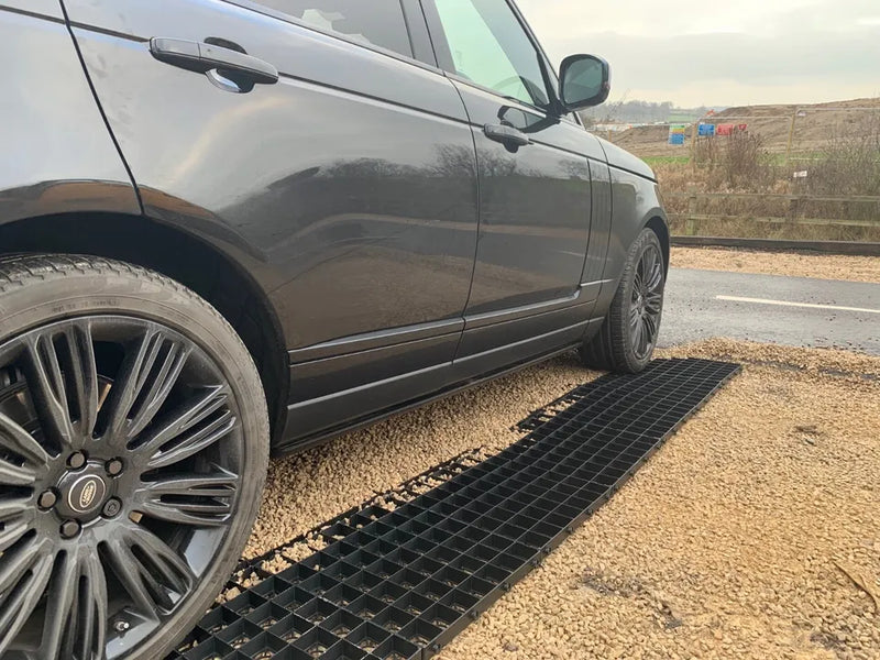 Plastic Gravel Grids With membrane For Paddock And Shed Base