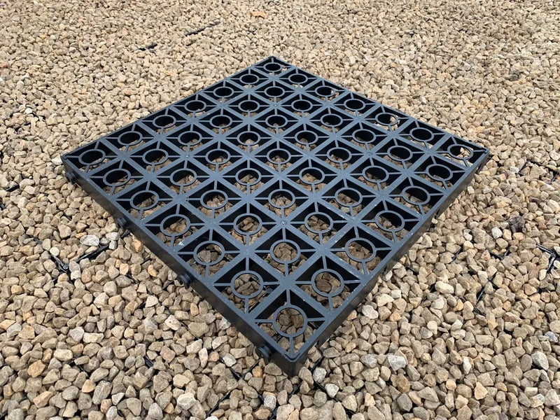 Plastic Gravel Grids With membrane For Paddock And Shed Base