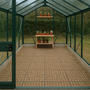Heavy-Duty Recycled Plastic Greenhouse Base – Weatherproof Grid Foundation for Long-Lasting Garden Protection