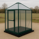 Heavy-Duty Recycled Plastic Greenhouse Base – Weatherproof Grid Foundation for Long-Lasting Garden Protection