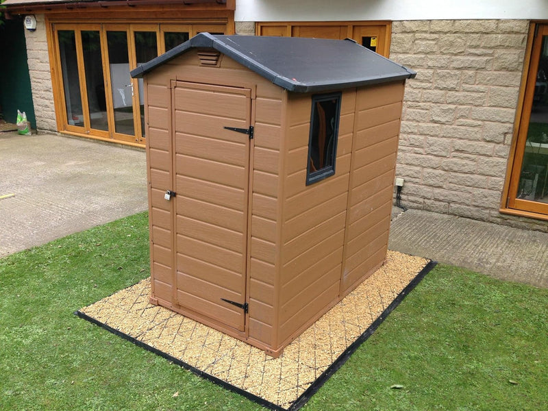 Plastic Gravel Grids With membrane For Paddock And Shed Base