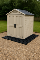 Premium Plastic Shed Base Kit – Heavy-Duty Ground Grid for Sheds