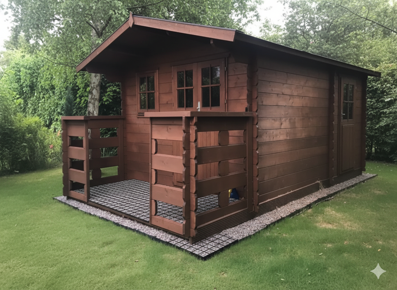 Premium Plastic Shed Base Kit – Heavy-Duty Ground Grid for Sheds