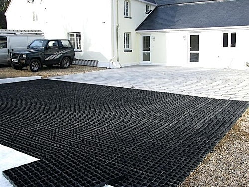 Plastic Gravel Grids With membrane For Paddock And Shed Base