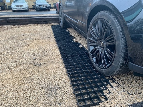 Plastic Gravel Grids With membrane For Paddock And Shed Base