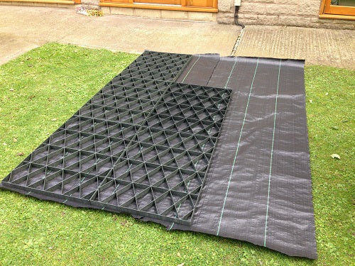 Heavy Duty Weed Control Fabric Membrane For Under Driveways & Shed Bases
